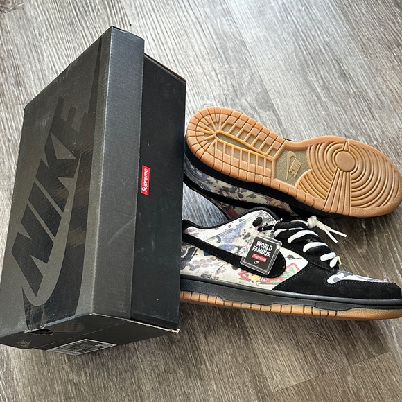 Supreme Rammellzee dunk low - Picture 2 of 5